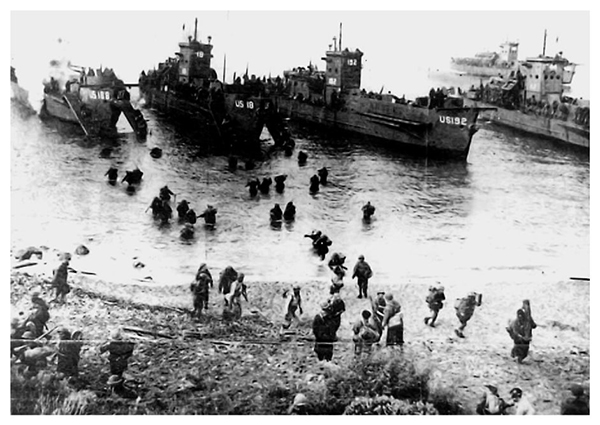 Elba sbarco 1944 operazione  Brassard